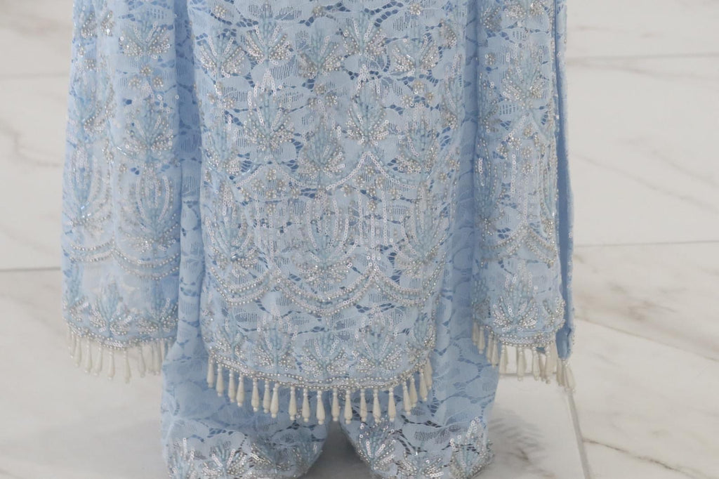 SKY BLUE - Chentilly Net Suit